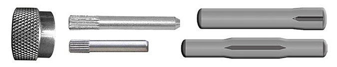 Knurled Grooved Pins
